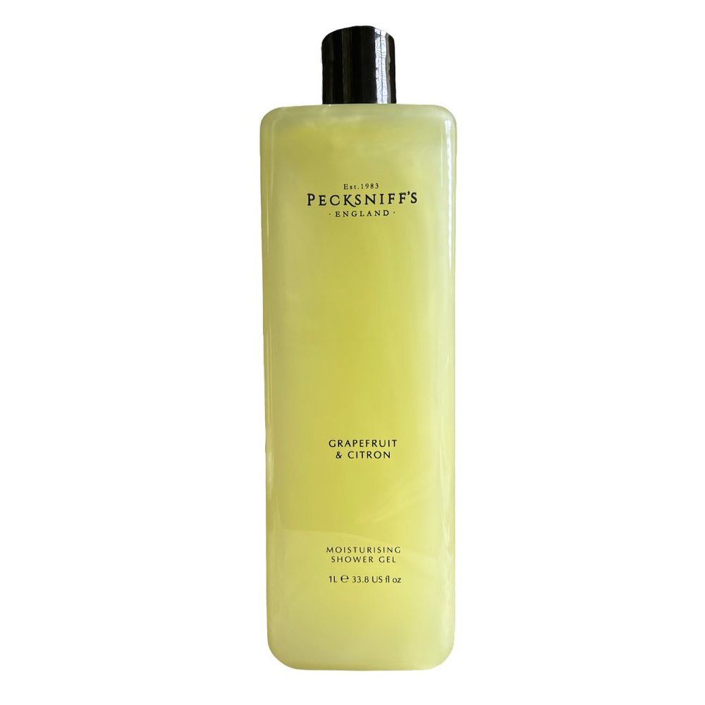NEW Pecksniffs Grapefruit & Citron Moisturizing Shower Gel 33.8 fl oz
